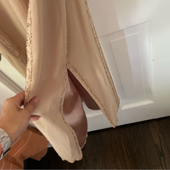 Bloomingdale’s Silk Beads Party Dress - Picture 4 of 6